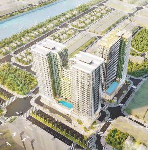Phối cảnh dự án căn hộ chung cư Lux Riverview Đất Xanh Trần Xuân Soạn quận 7