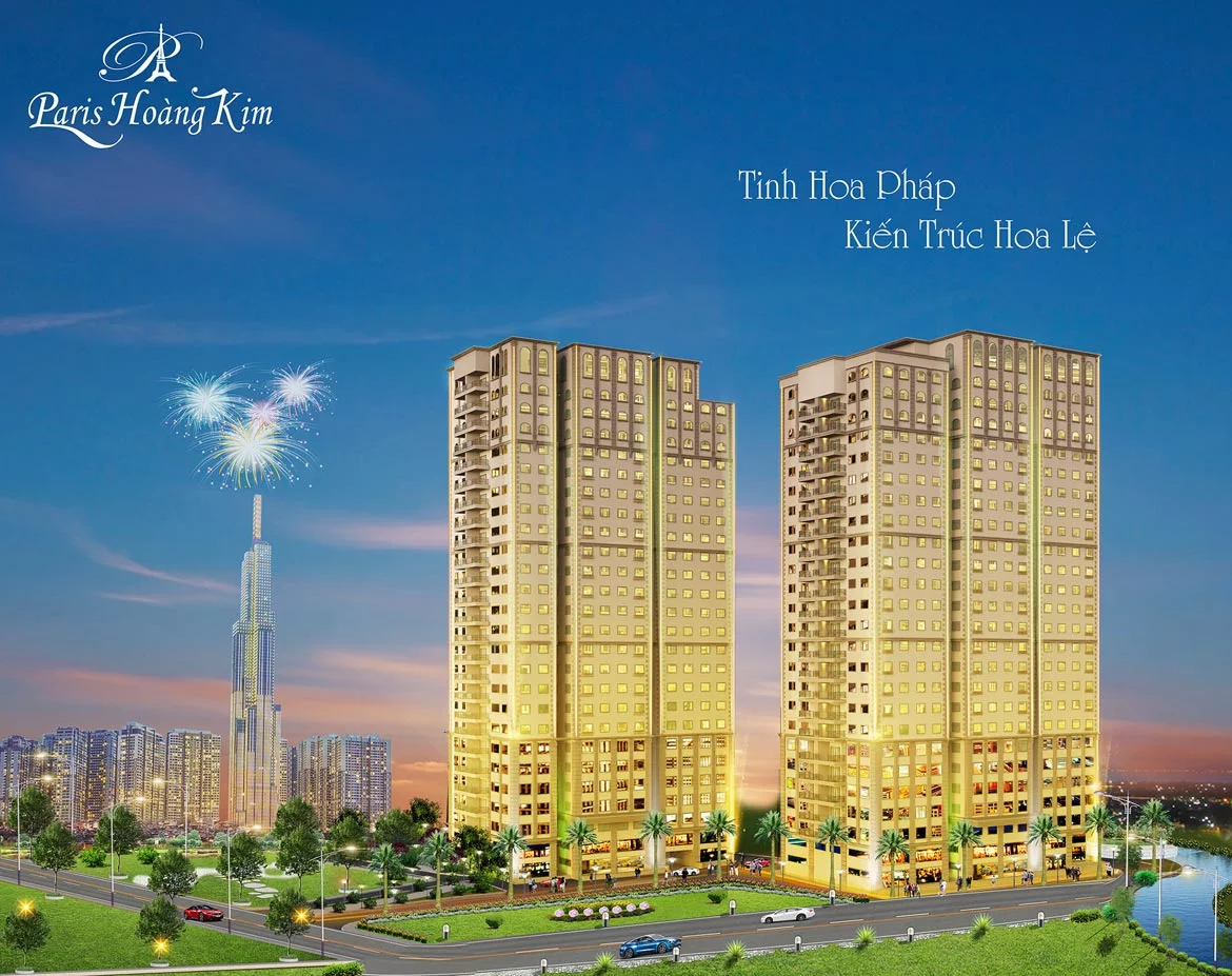 Dự án căn hộ Paris Hoàng Kim Quận 2, dự án căn hộ quận 2
